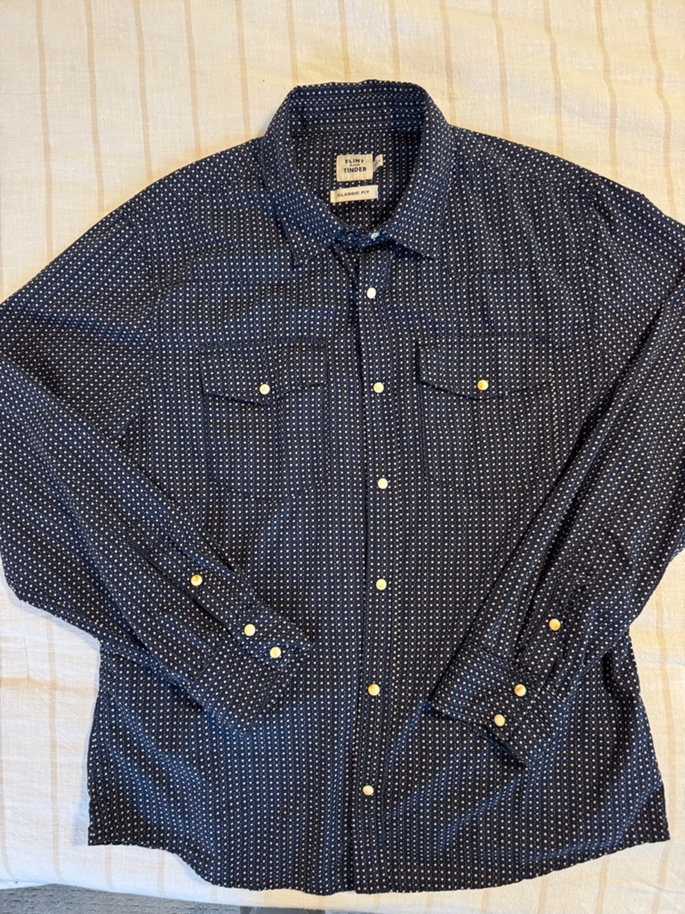 Flint and Tinder Western Bone Shirt